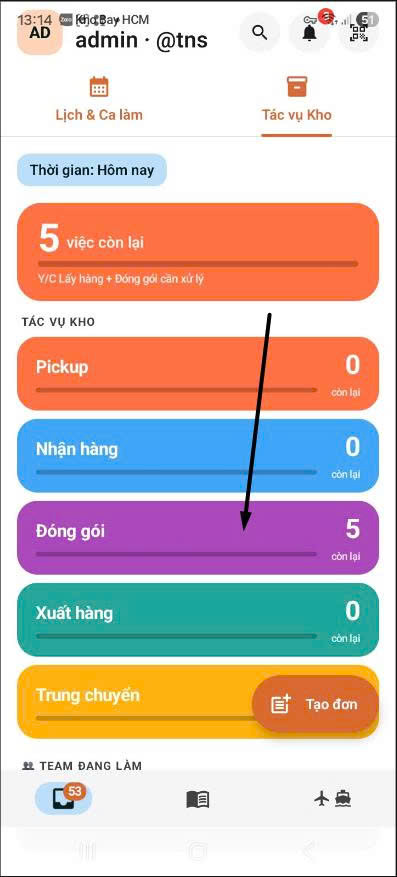 App — home Đóng gói 5